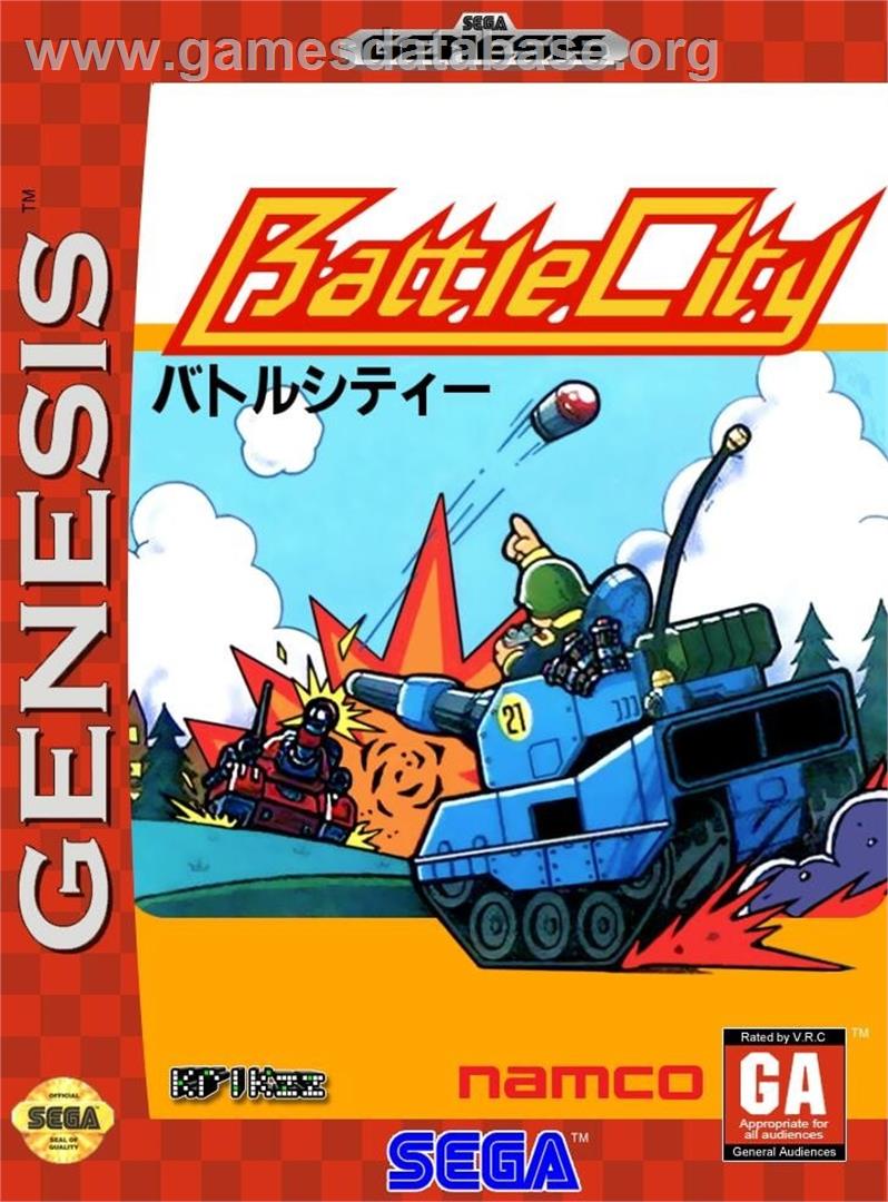 Battle City - Sega Genesis - Artwork - Box