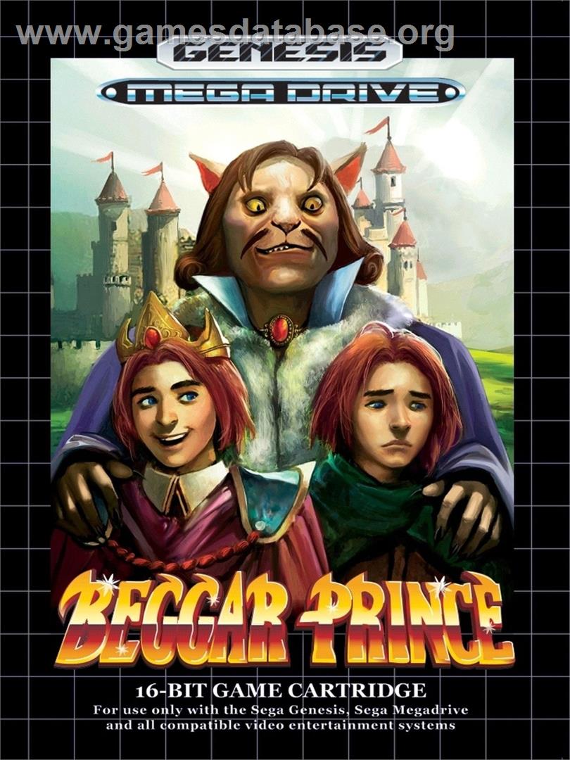Beggar Prince - Sega Genesis - Artwork - Box