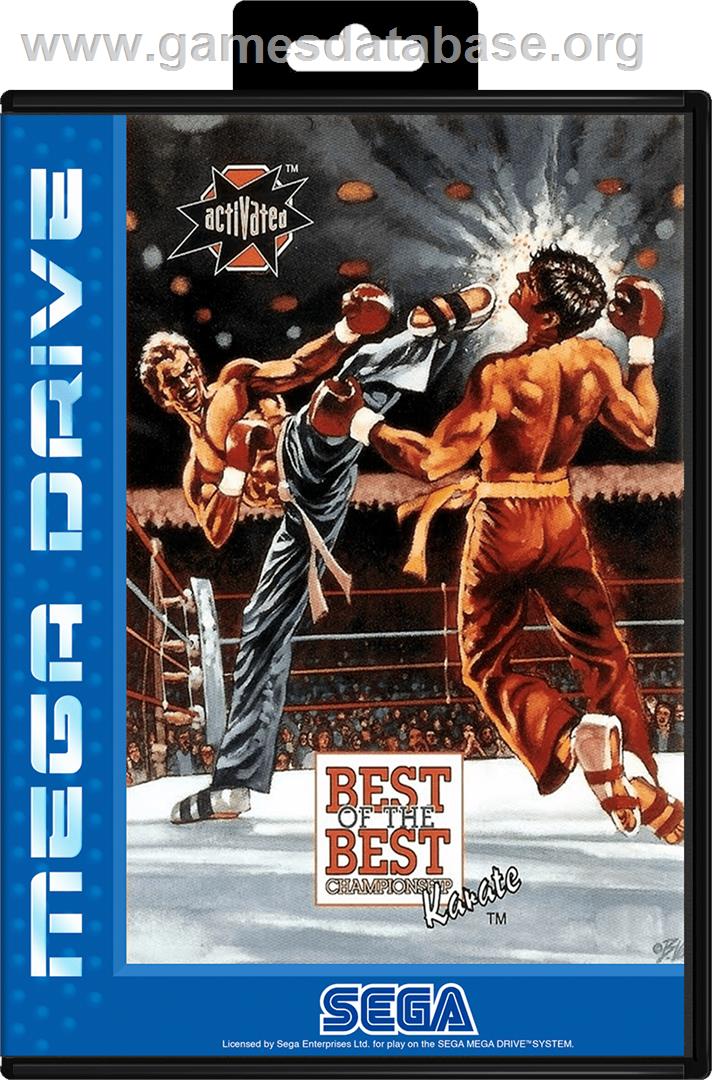 Best of the Best Championship Karate - Sega Genesis - Artwork - Box
