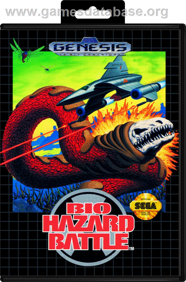 Bio-Hazard Battle - Sega Genesis - Artwork - Box