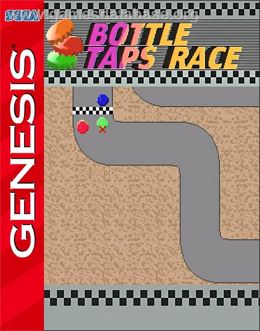 Bottle Taps Race - Sega Genesis - Artwork - Box