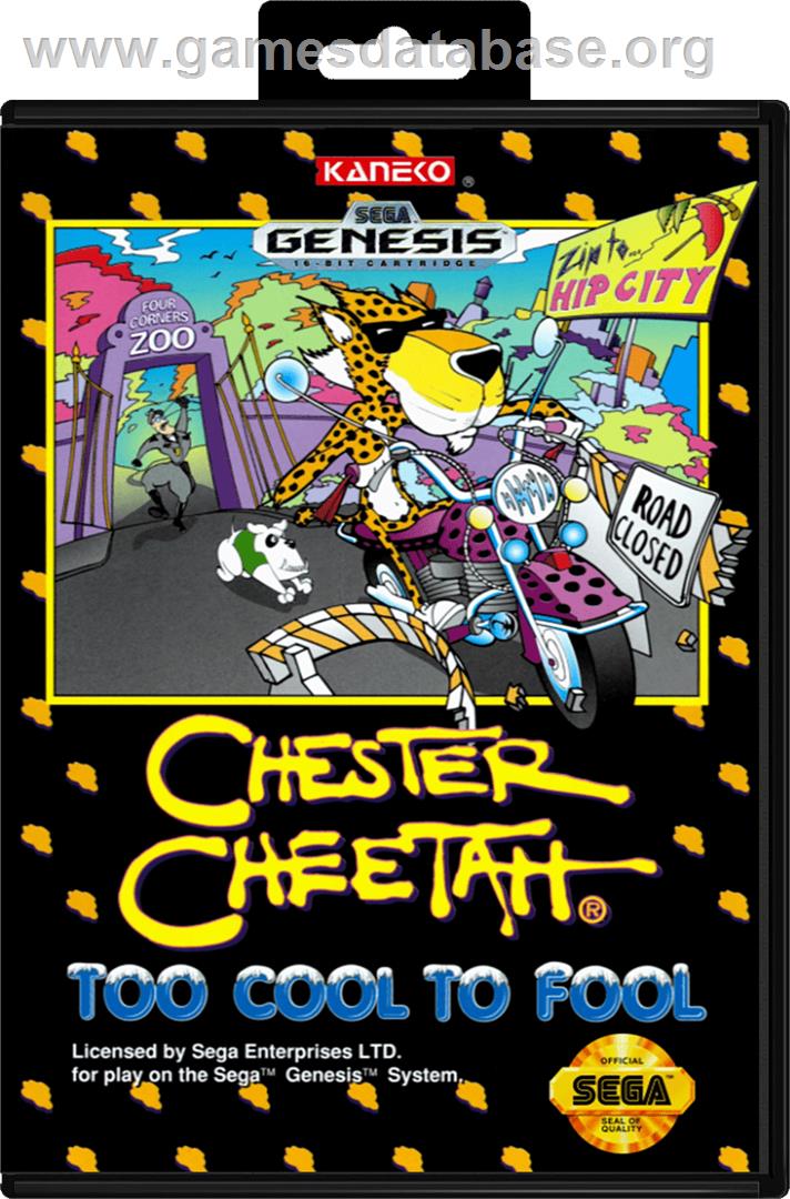 Chester Cheetah: Too Cool to Fool - Sega Genesis - Artwork - Box