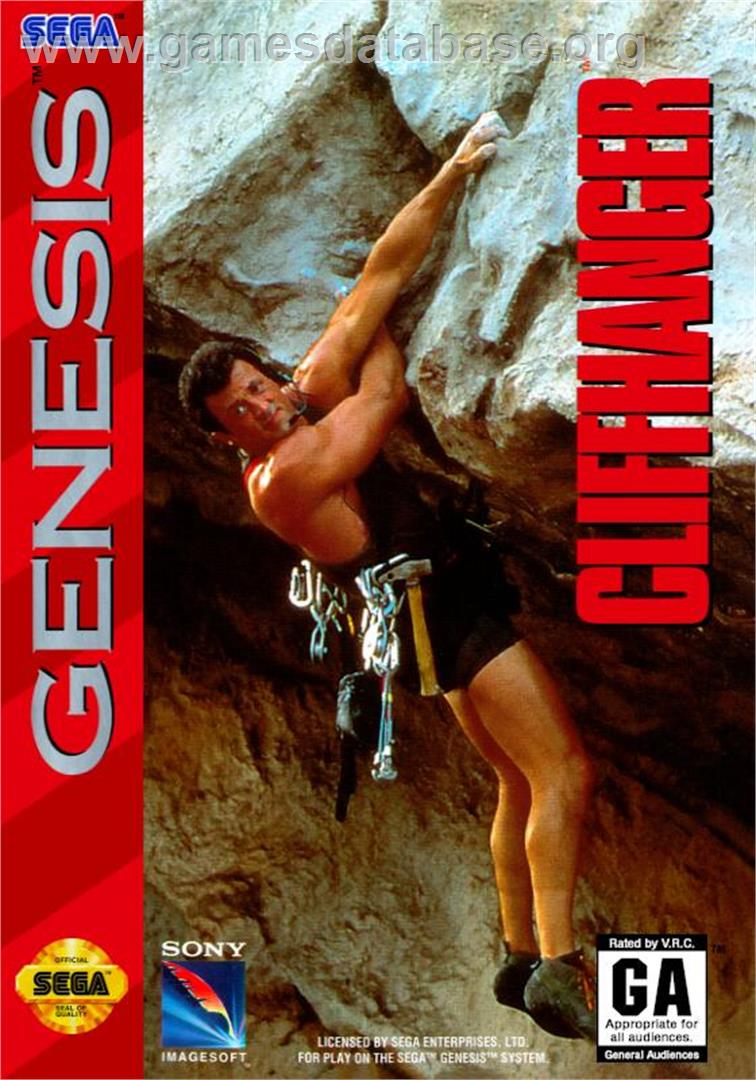Cliffhanger - Sega Genesis - Artwork - Box