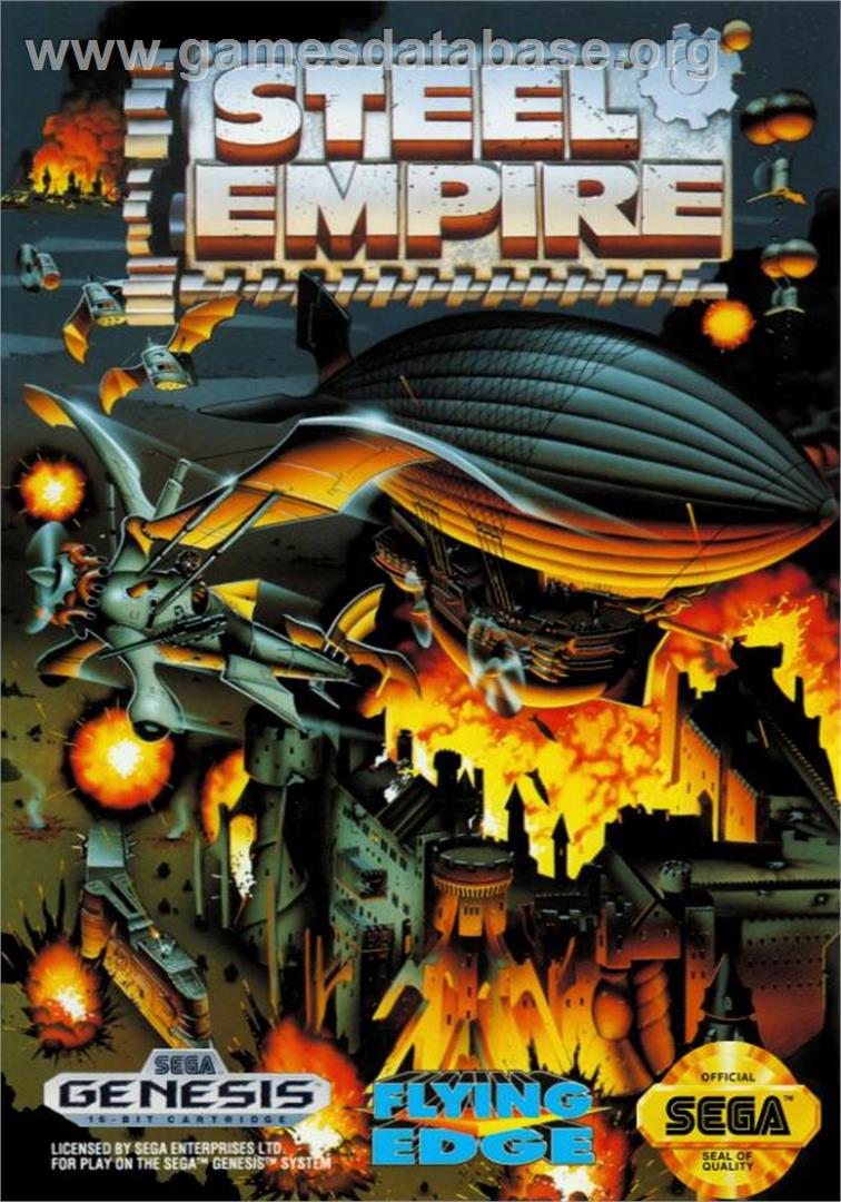 Empire Of Steel - Sega Genesis - Artwork - Box