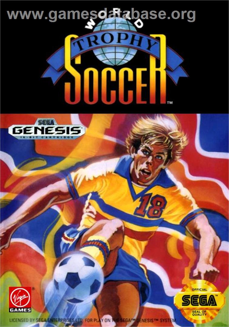 European Club Soccer - Sega Genesis - Artwork - Box