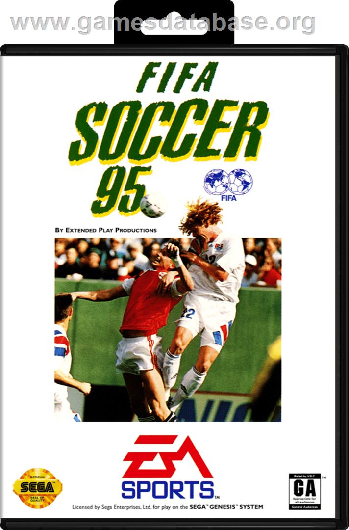FIFA 95 - Sega Genesis - Artwork - Box