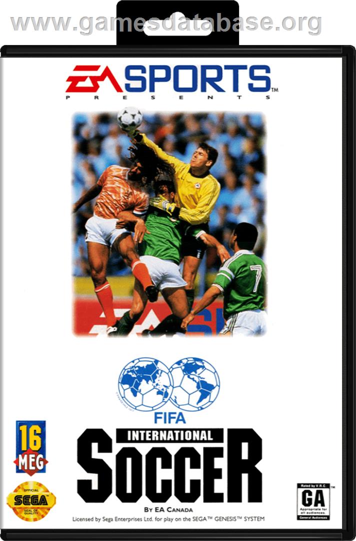 FIFA International Soccer - Sega Genesis - Artwork - Box