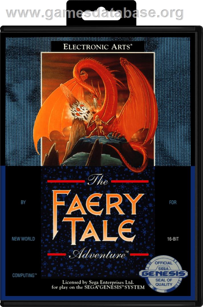 Faery Tale Adventure, The - Sega Genesis - Artwork - Box