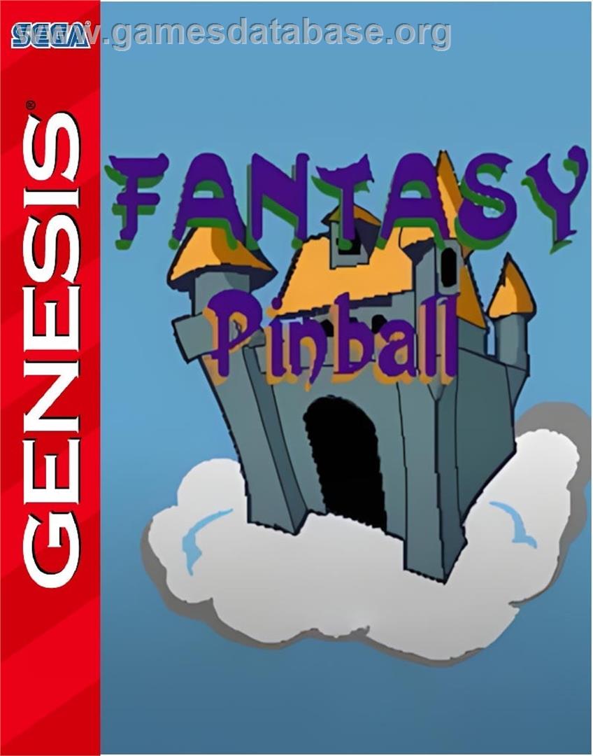 Fantasy Pinball - Sega Genesis - Artwork - Box