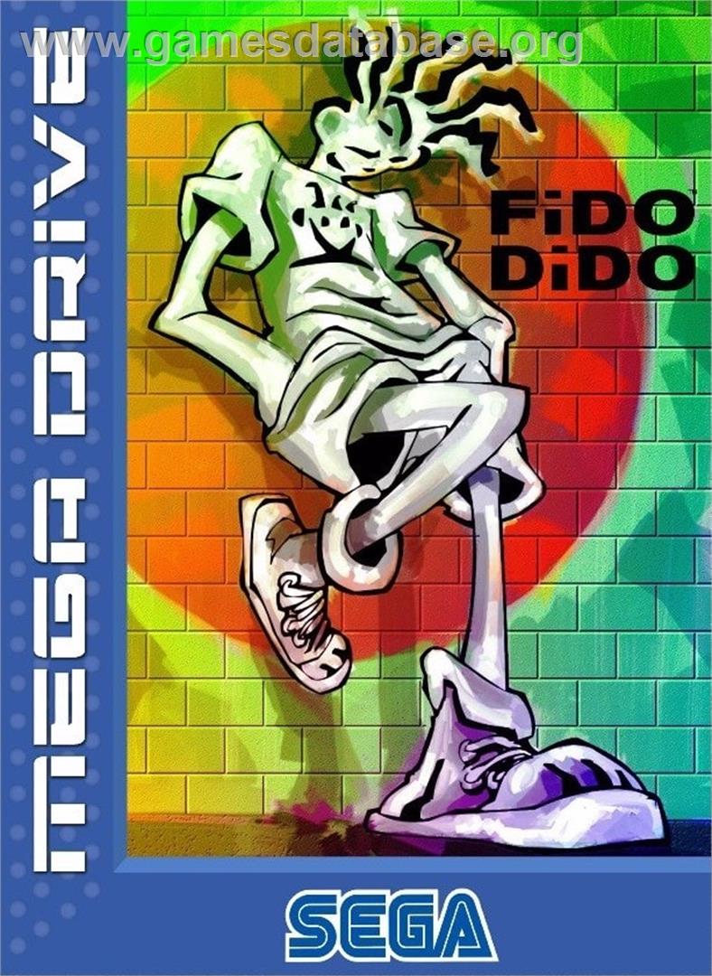 Fido Dido - Sega Genesis - Artwork - Box