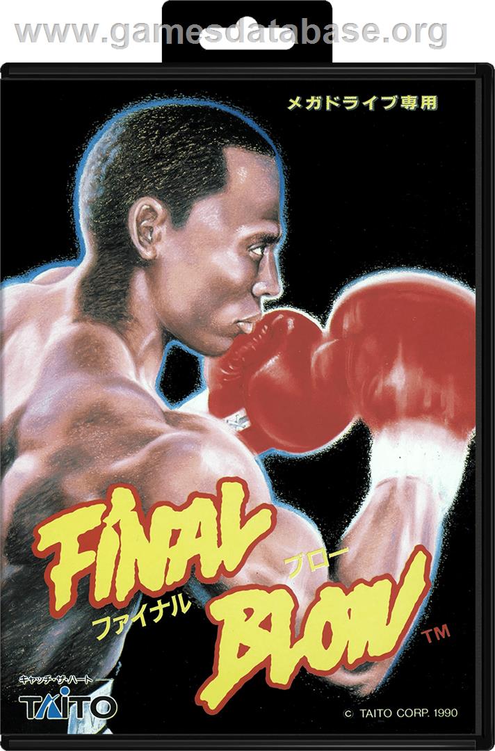 Final Zone - Sega Genesis - Artwork - Box