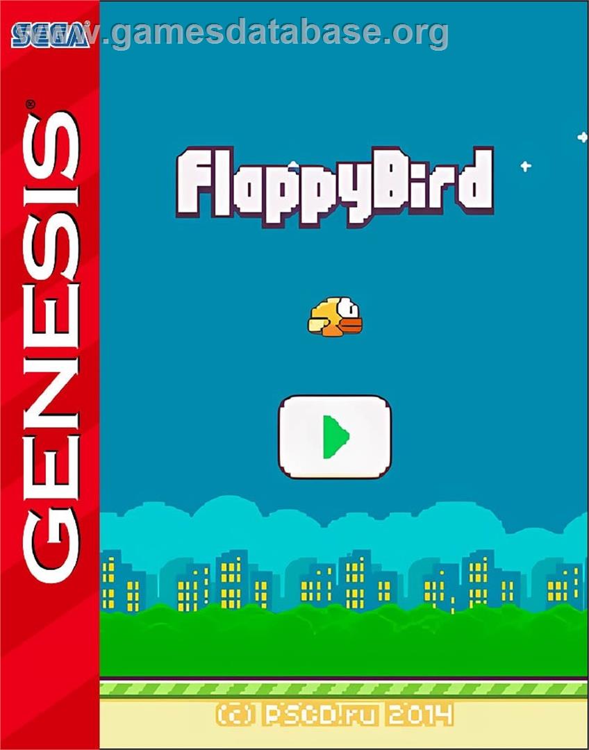 Flappy Bird - Sega Genesis - Artwork - Box
