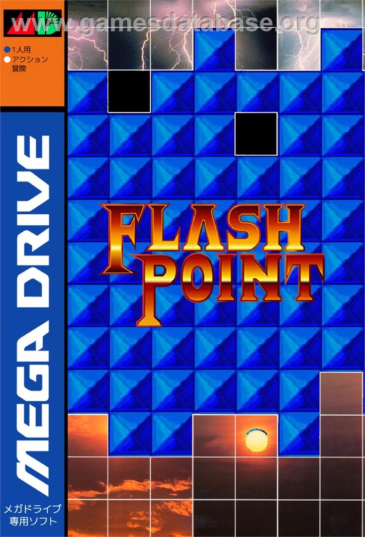 Flash Point - Sega Genesis - Artwork - Box