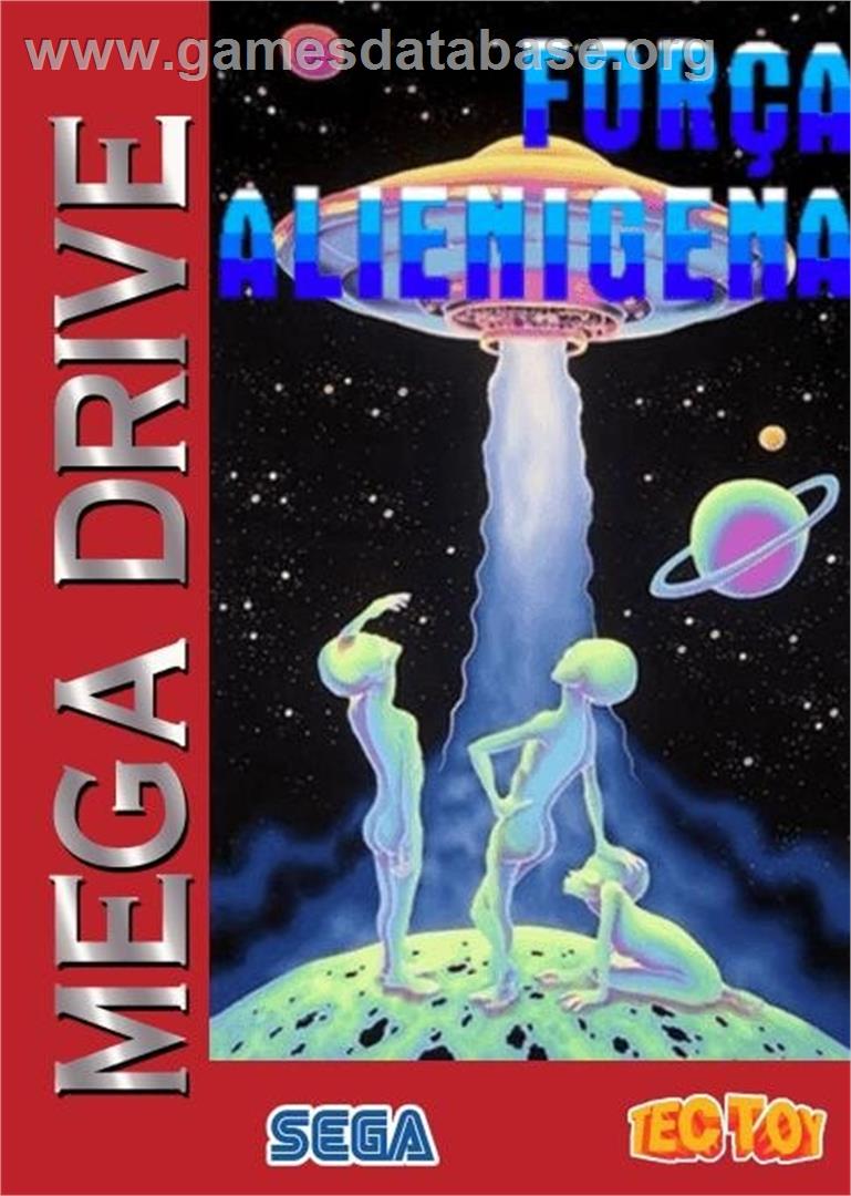 Forca Alienigena - Sega Genesis - Artwork - Box