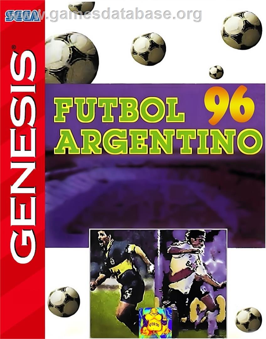 Futbol Argentino 96 - Sega Genesis - Artwork - Box