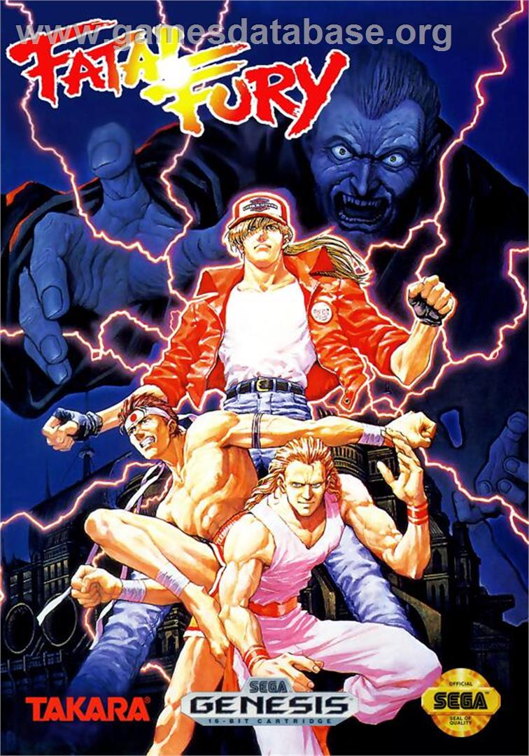Garou Densetsu - Shukumei No Tatakai - Sega Genesis - Artwork - Box