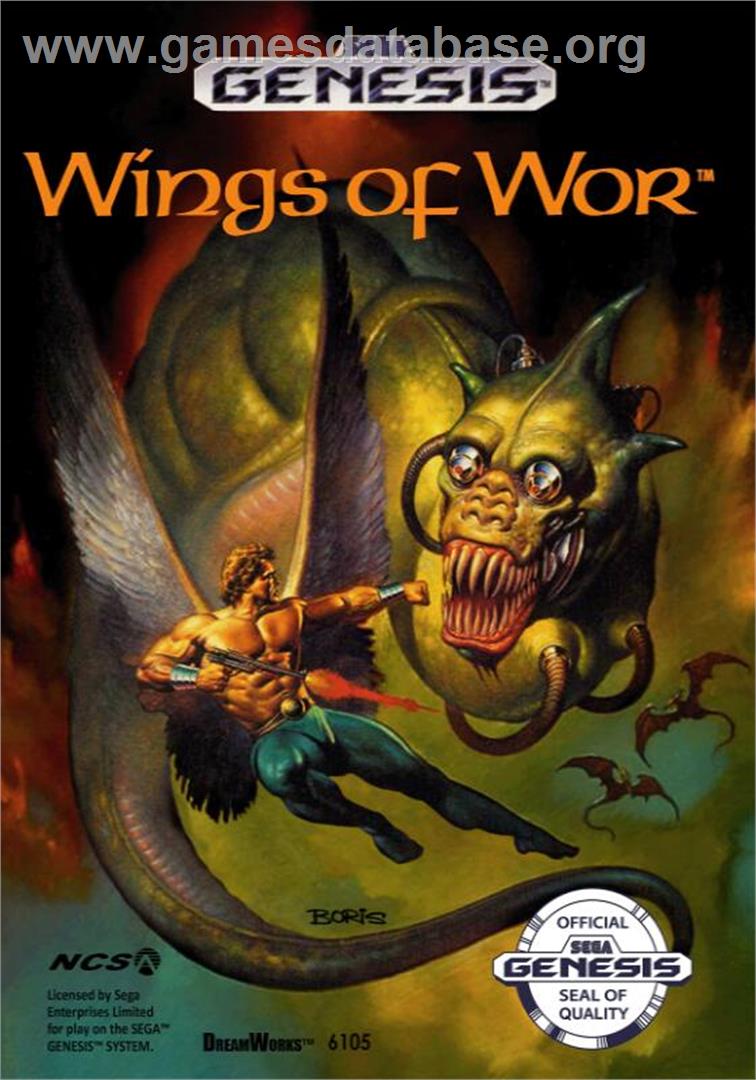 Gynoug - Sega Genesis - Artwork - Box