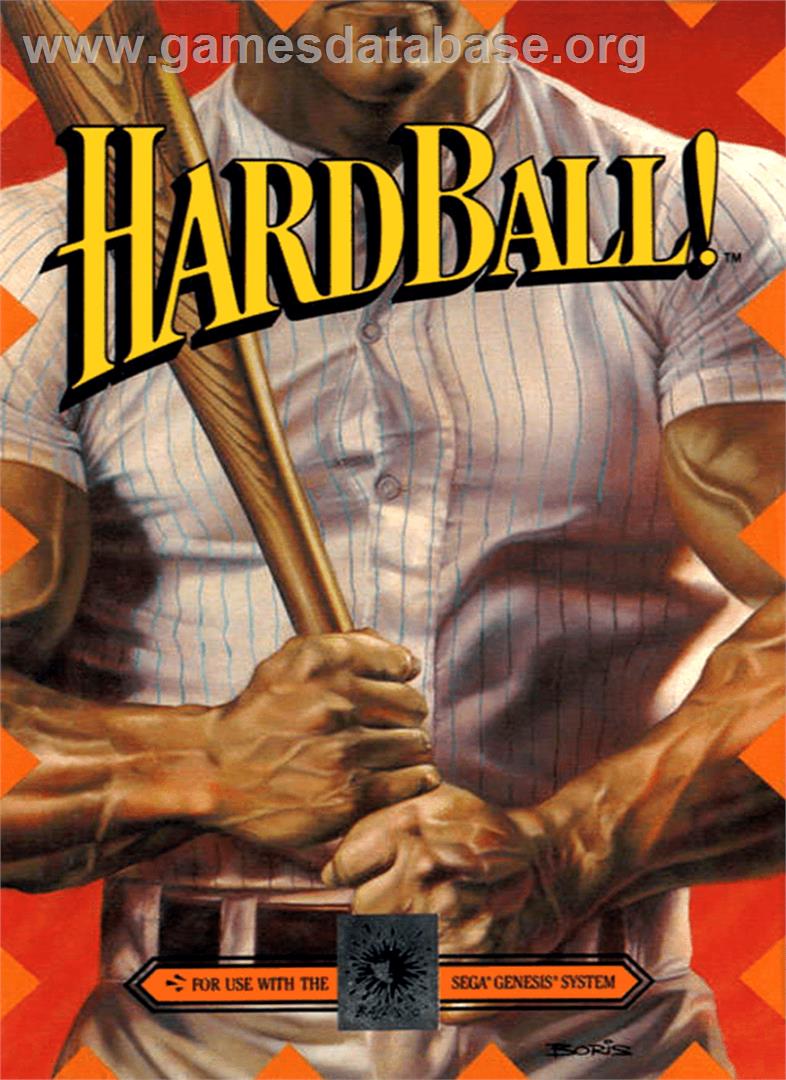 HardBall - Sega Genesis - Artwork - Box