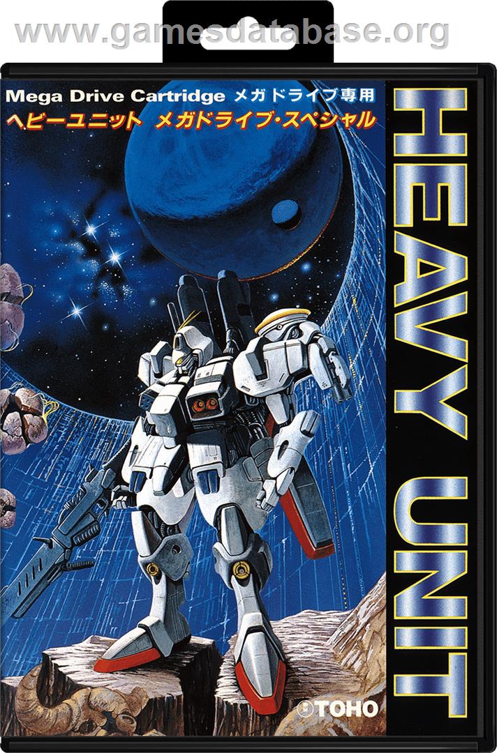 Heavy Unit: Mega Drive Special - Sega Genesis - Artwork - Box