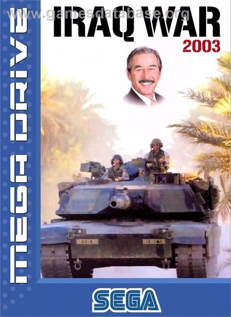 Iraq War 2003 - Sega Genesis - Artwork - Box