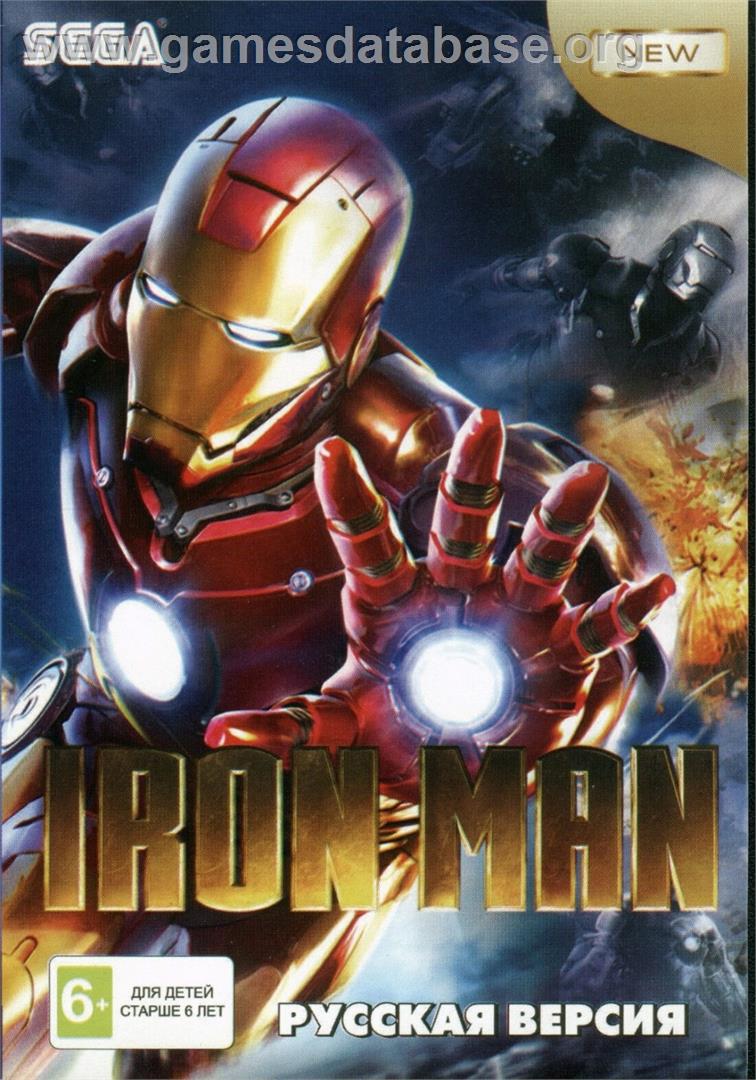 Iron Man - Sega Genesis - Artwork - Box