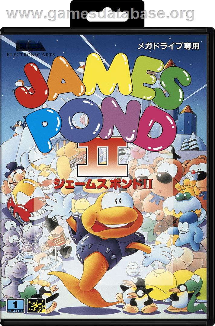 James Pond 2: Codename: RoboCod - Sega Genesis - Artwork - Box