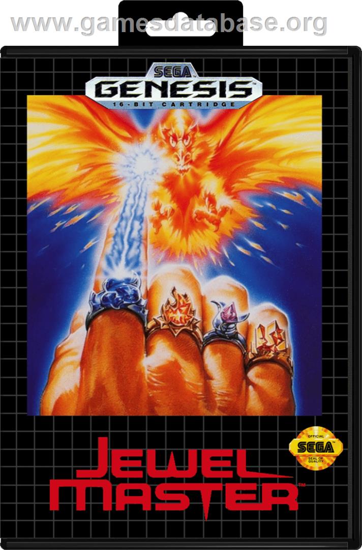 Jewel Master - Sega Genesis - Artwork - Box