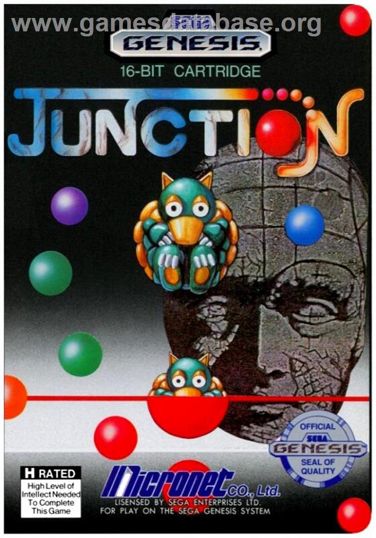 Junction - Sega Genesis - Artwork - Box