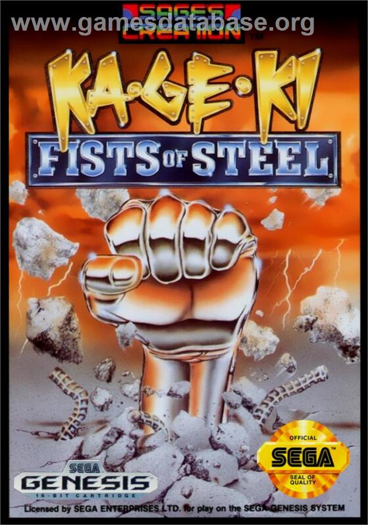 Ka-ge-ki - Sega Genesis - Artwork - Box