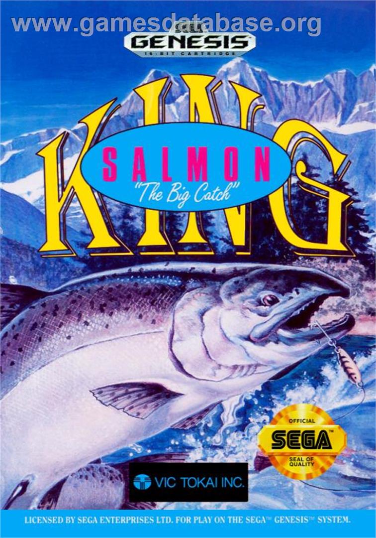 King Salmon - Sega Genesis - Artwork - Box