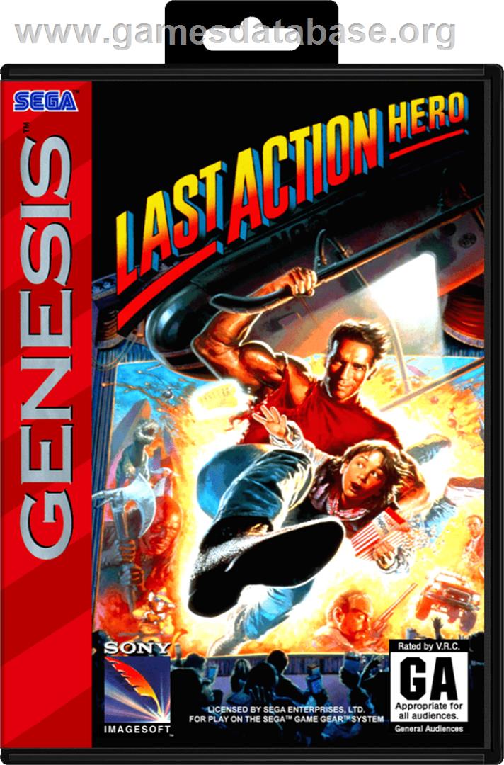 Last Action Hero - Sega Genesis - Artwork - Box