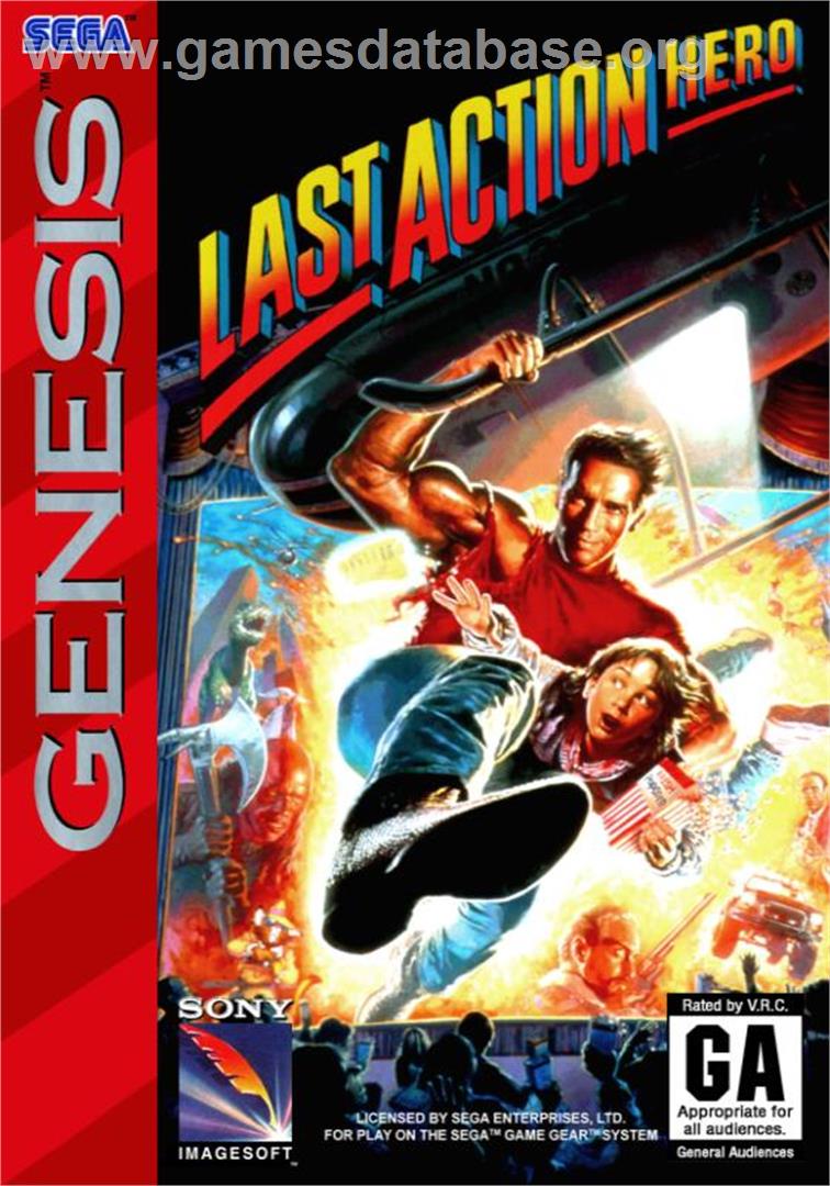 Last Action Hero - Sega Genesis - Artwork - Box