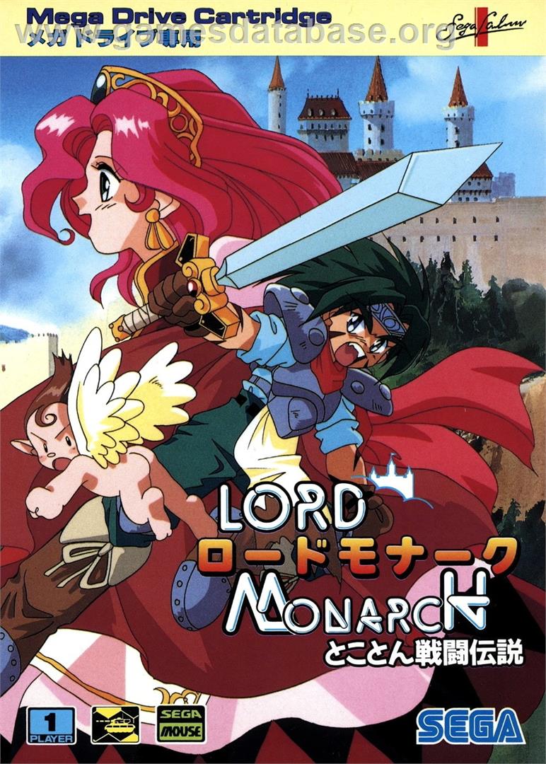 Lord Monarch - Tokoton Sentou Densetsu - Sega Genesis - Artwork - Box