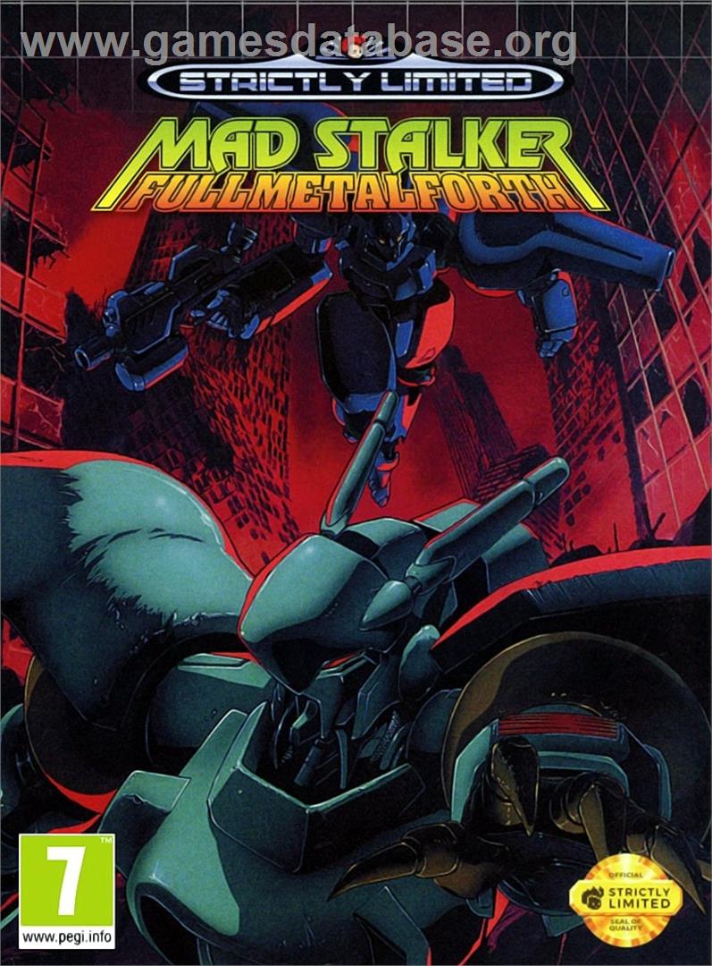 Mad Stalker - Full Metal Forth - Sega Genesis - Artwork - Box