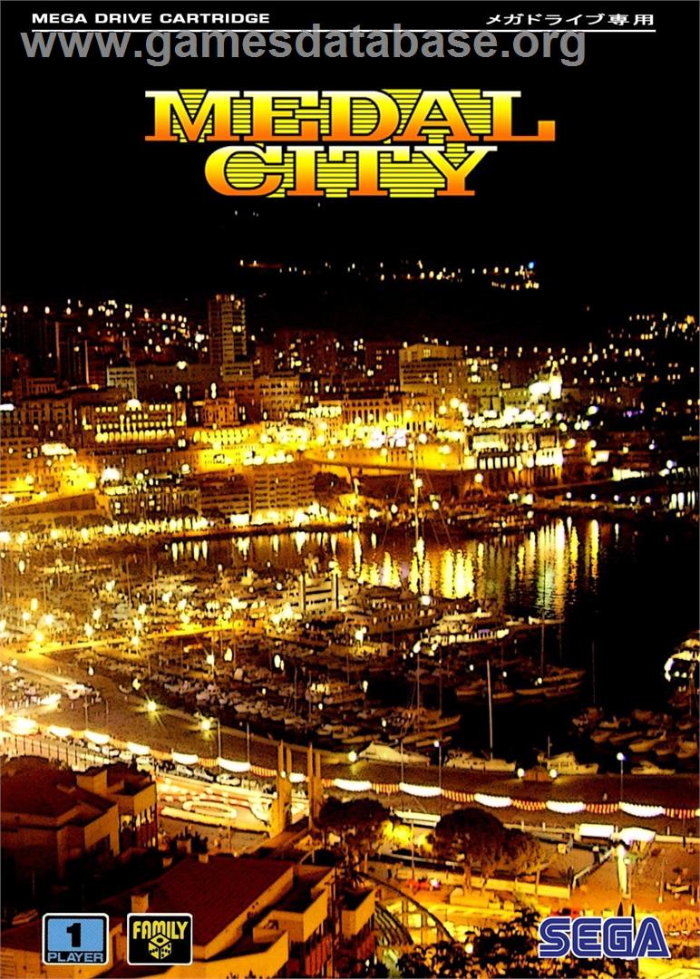 Medal City - Sega Genesis - Artwork - Box