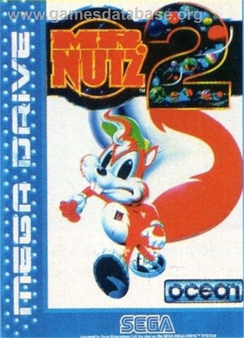 Mr. Nutz 2 - Sega Genesis - Artwork - Box