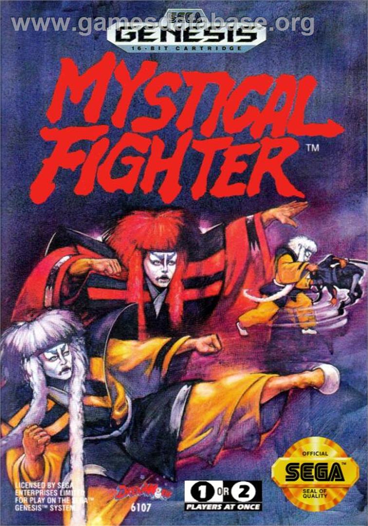 Mystical Fighter - Sega Genesis - Artwork - Box
