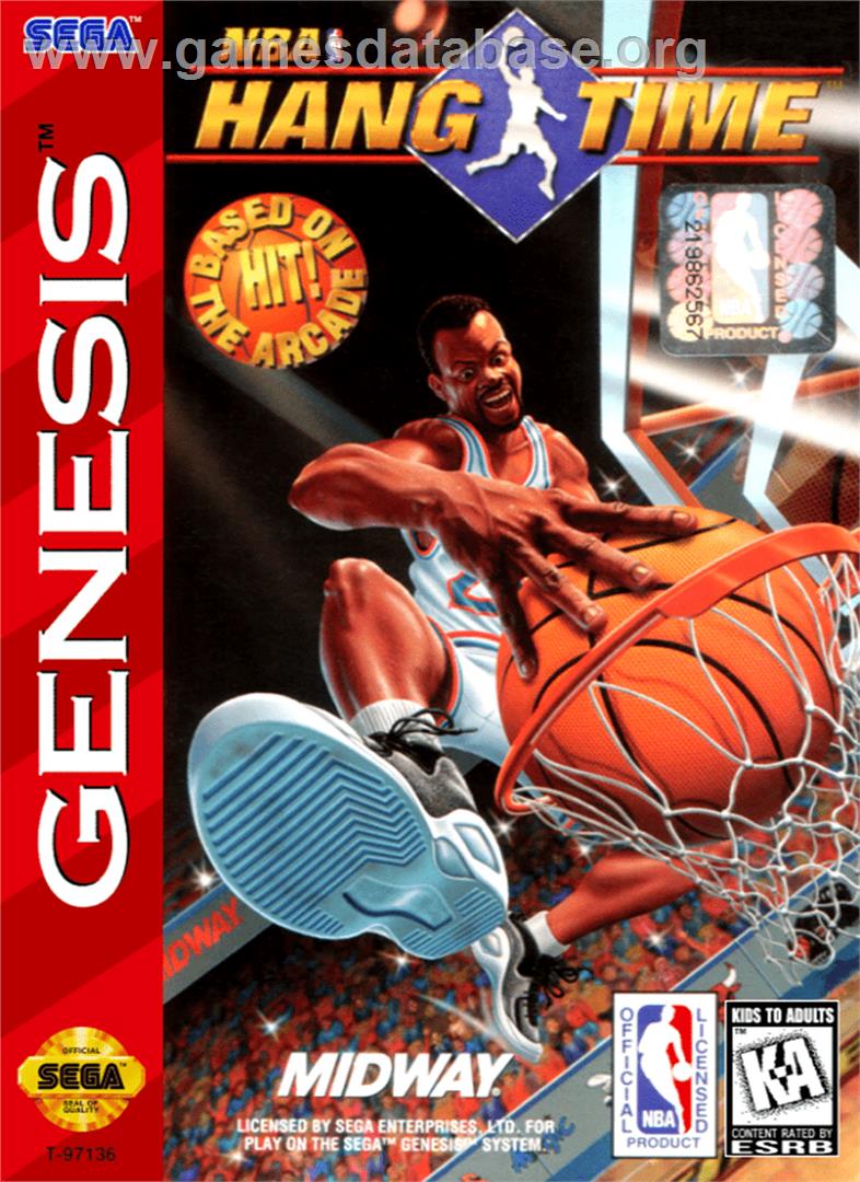 NBA Hang Time - Sega Genesis - Artwork - Box