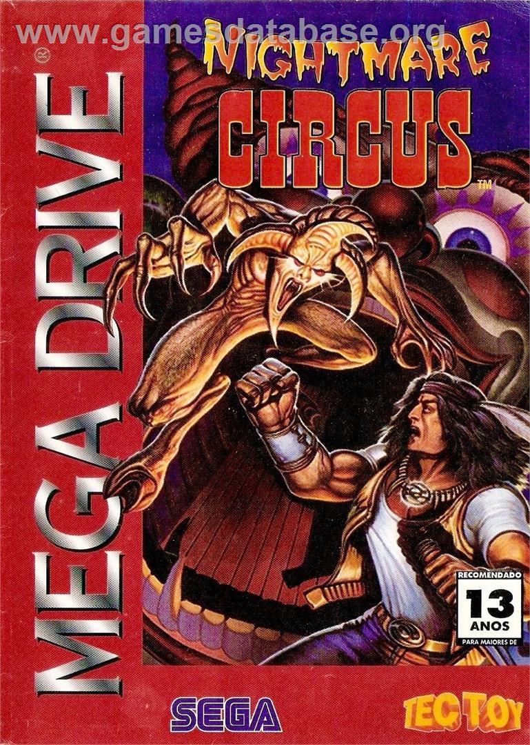 Nightmare Circus - Sega Genesis - Artwork - Box