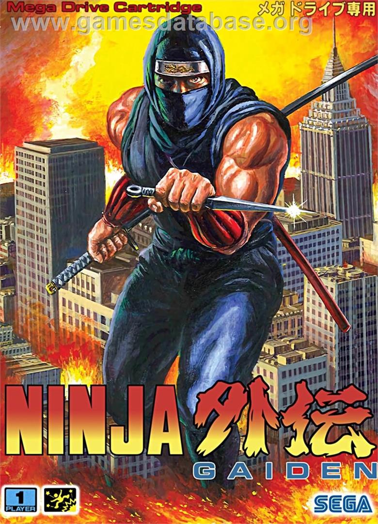 Ninja Gaiden - Sega Genesis - Artwork - Box
