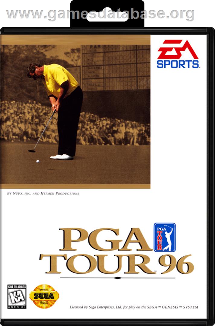 PGA Tour '96 - Sega Genesis - Artwork - Box
