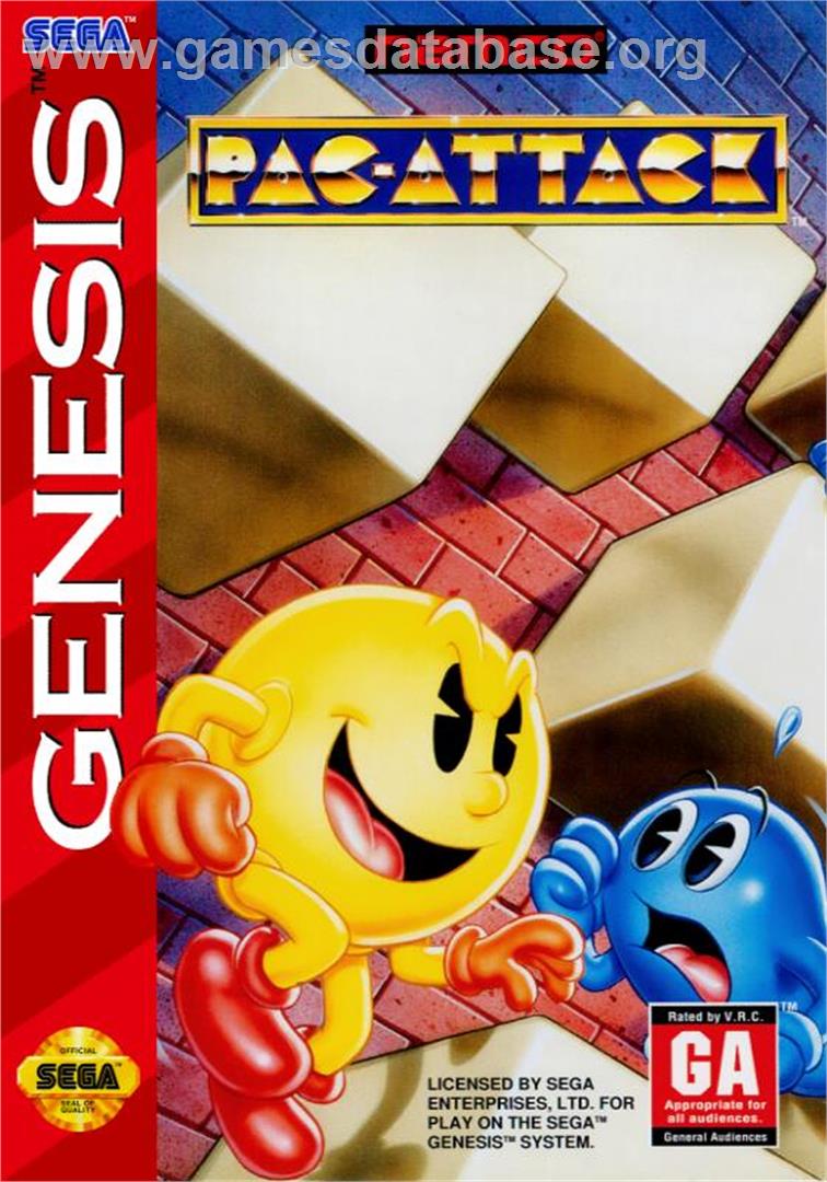 Pac-Panic - Sega Genesis - Artwork - Box