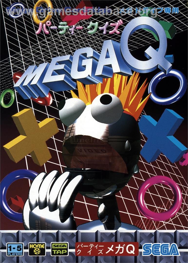 Party Quiz Mega Q - Sega Genesis - Artwork - Box