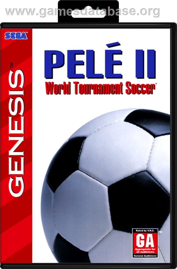 Pelé II: World Tournament Soccer - Sega Genesis - Artwork - Box