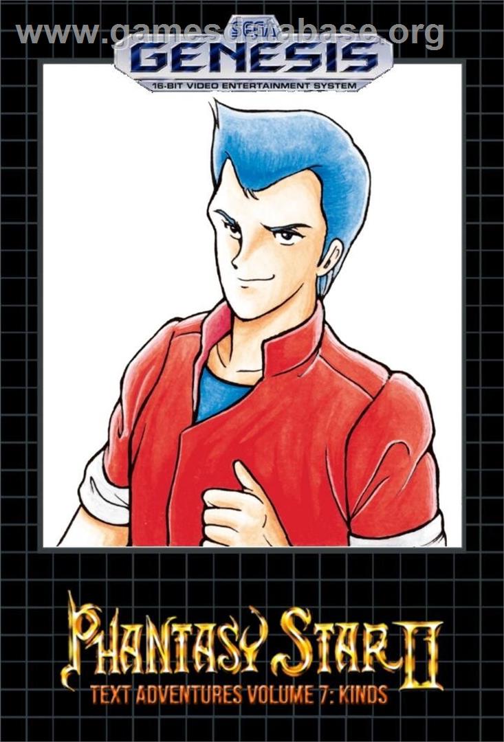 Phantasy Star 2 - Kinds's Adventure - Sega Genesis - Artwork - Box