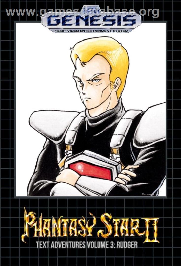 Phantasy Star 2 - Rudger's Adventure - Sega Genesis - Artwork - Box