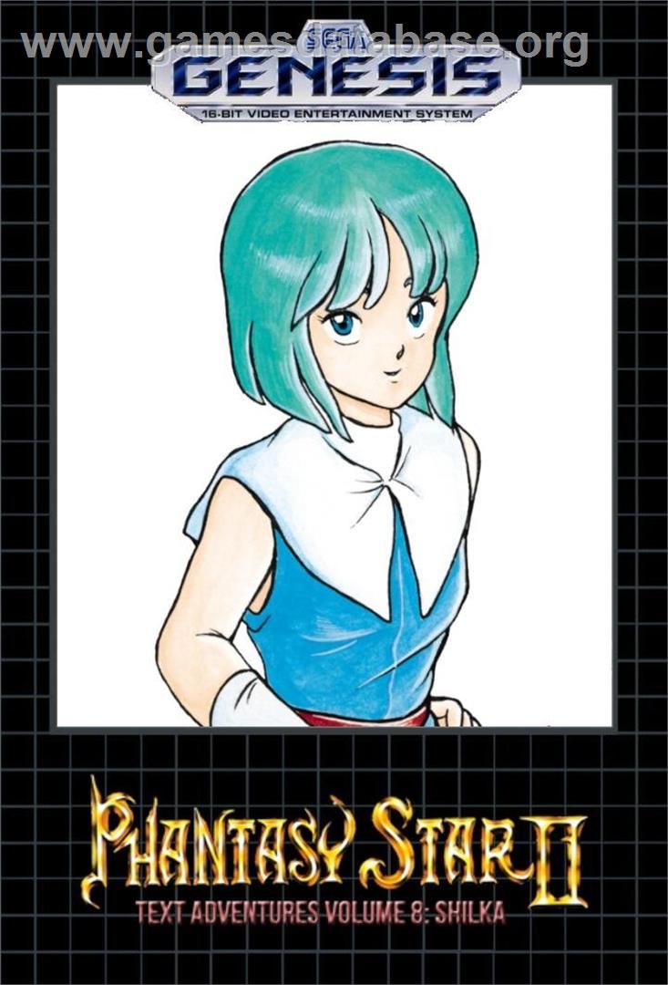 Phantasy Star 2 - Shilka's Adventure - Sega Genesis - Artwork - Box