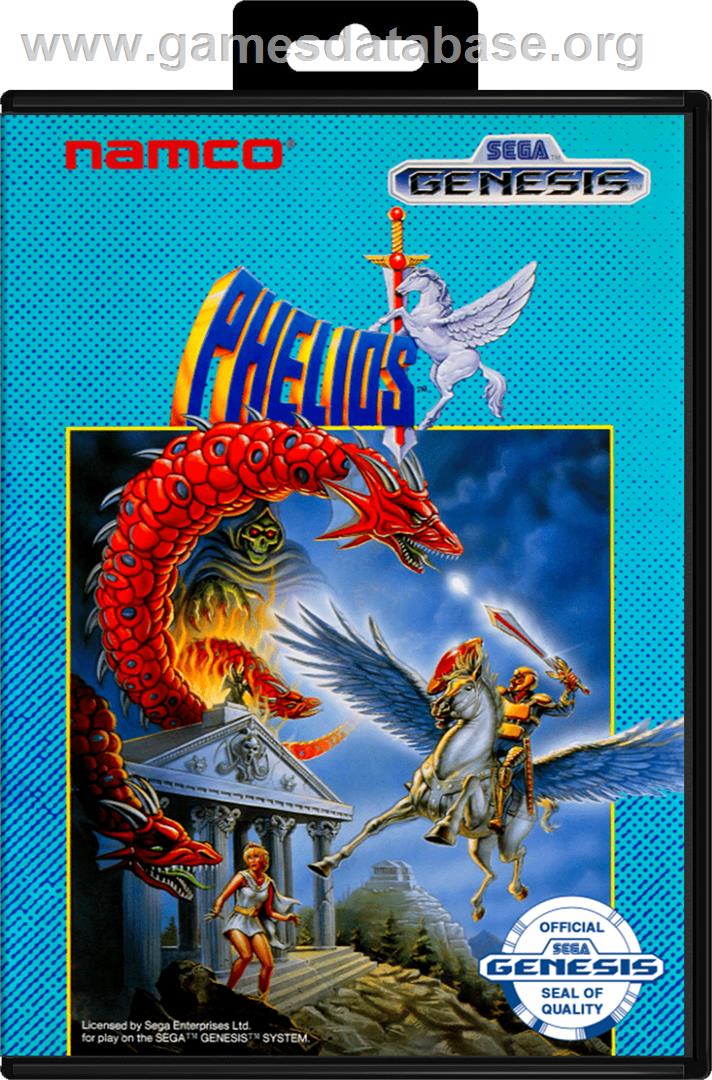 Phelios - Sega Genesis - Artwork - Box