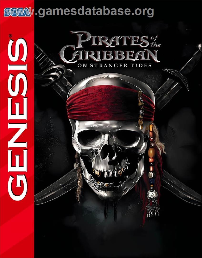 Pirates Of The Caribbean 4 - On Stranger Tides - Sega Genesis - Artwork - Box