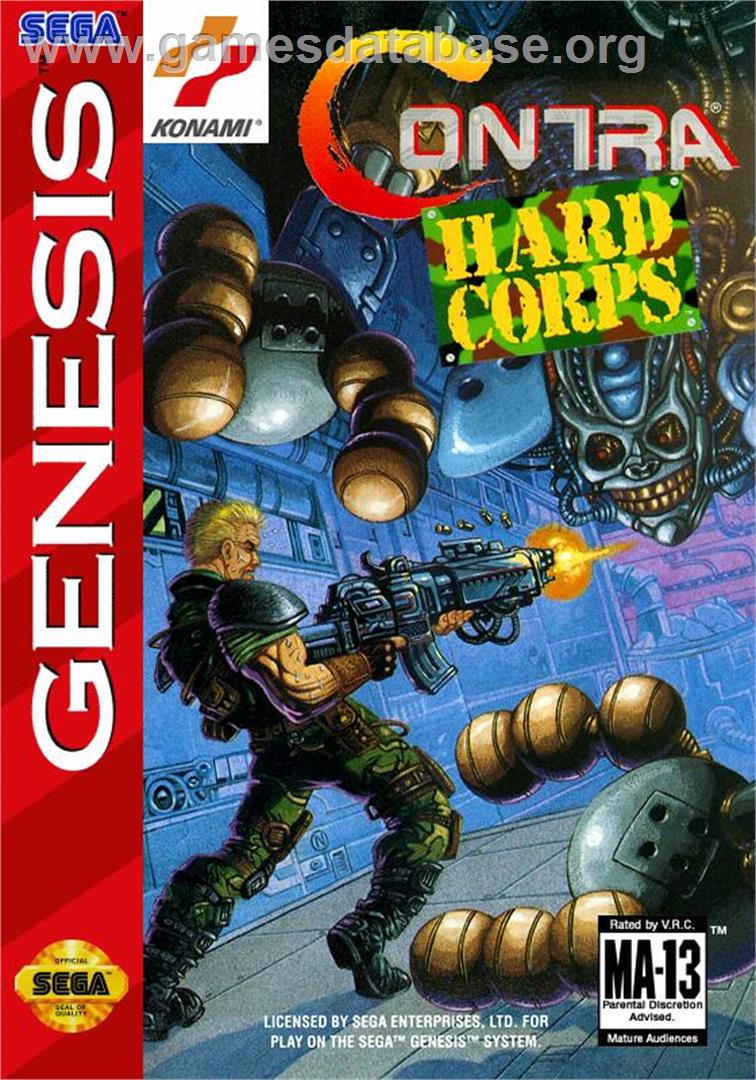 Probotector - Sega Genesis - Artwork - Box